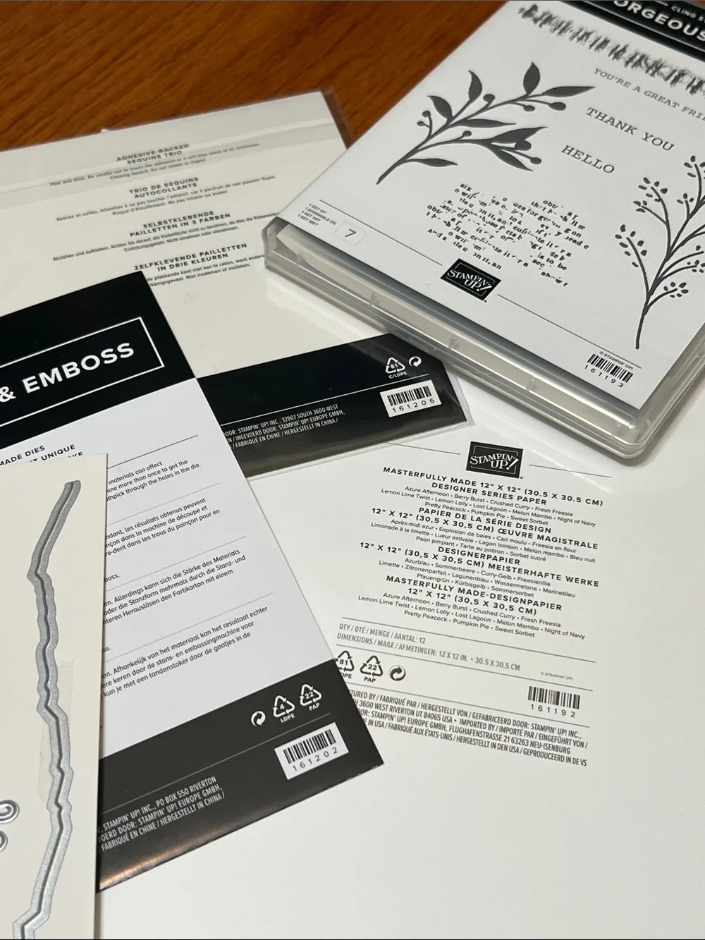 Stampin’ Up! Masterfully Made Suite – NEW Complete Retired Collection